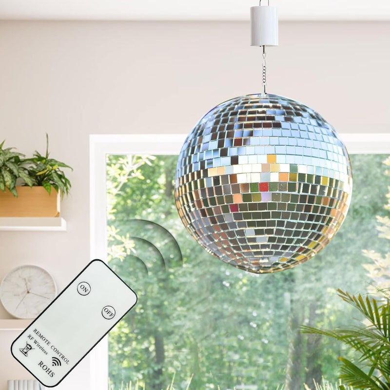 Eiryhope Wind Spinner Motor with Remote | Hanging Display for Wind Chimes, Windcatcher, Suncatcher, Garden Decor, Christmas Ornament, Disco Ball, 20 RPM - Image 5